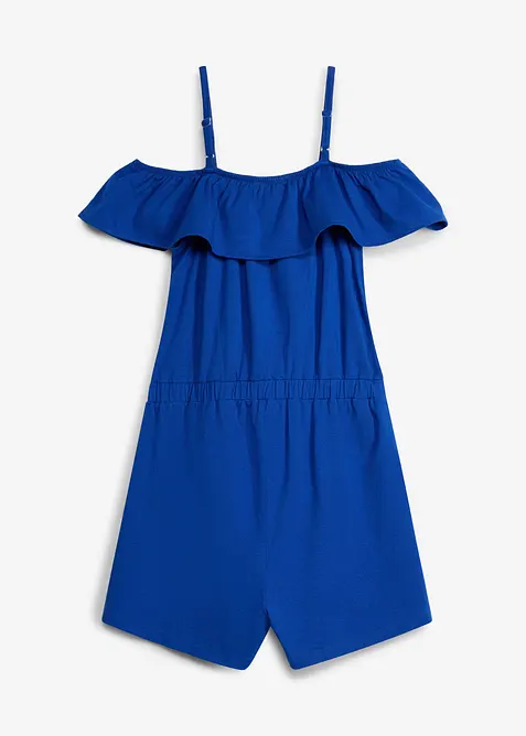 Jersey jumpsuit i &oslash;kologisk bomull med elastan, bonprix