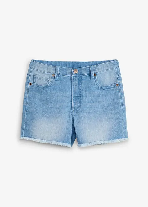 Denimshorts Mid Waist, bonprix