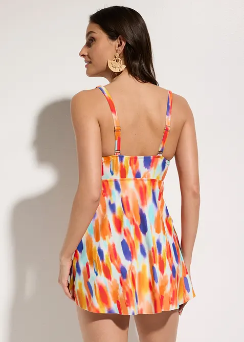 Lang tankini  hurtigt&oslash;rkende (2-delt sett), bonprix