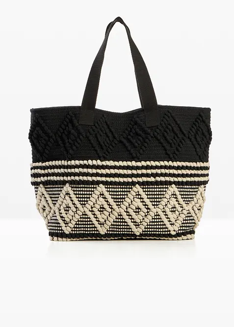 Shopper i kanvas, bonprix