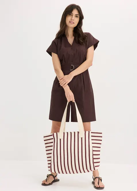 Shopper i kanvas, bonprix