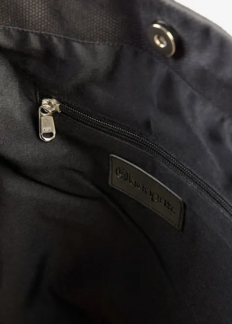 Shopper i kanvas, bonprix