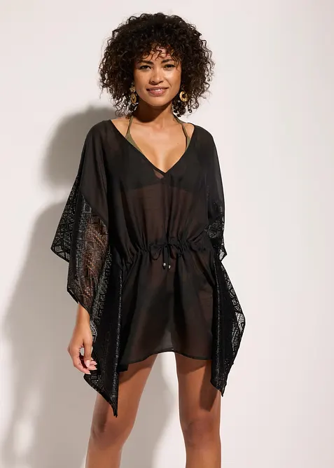 Krinklet strandtunika, bonprix