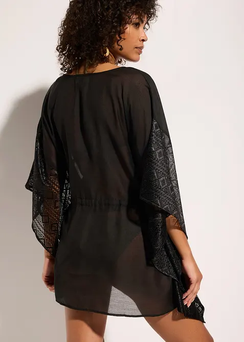 Krinklet strandtunika, bonprix