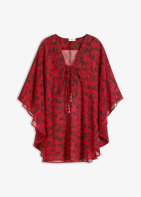 Strandtunika i lett chiffon, bonprix