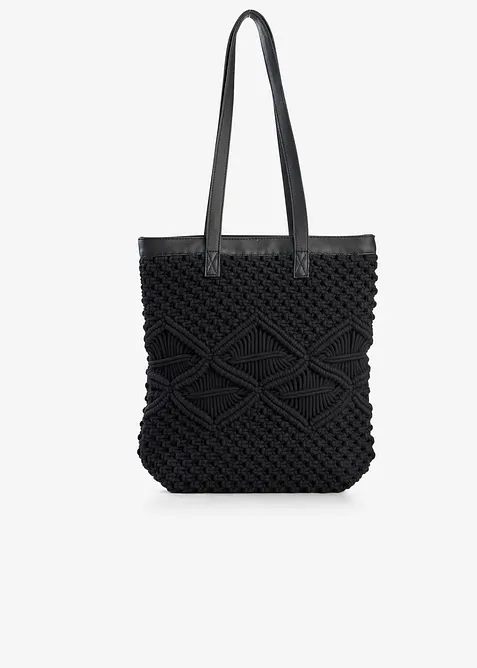 Shoppingveske i makram&eacute;stil, bonprix