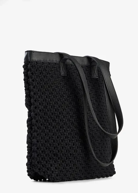 Shoppingveske i makram&eacute;stil, bonprix