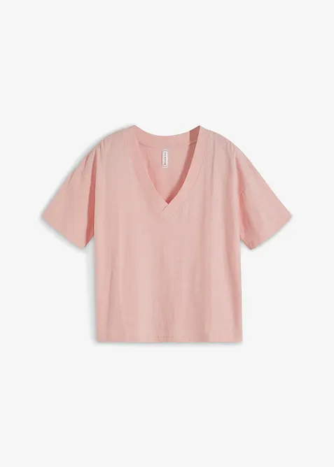 Oversized topp av ren &oslash;kologisk bomull, bonprix