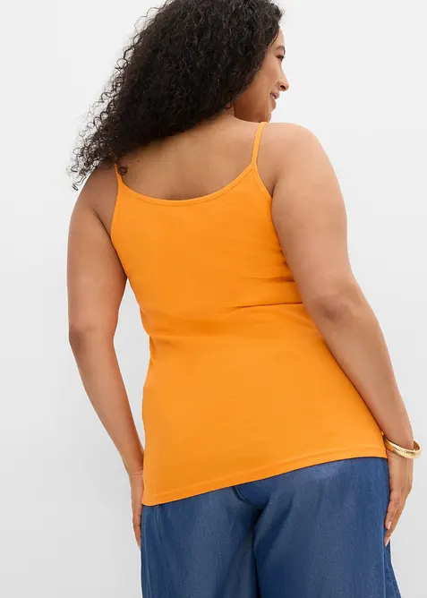 Singlet i 100% bomull (3-pack), bonprix