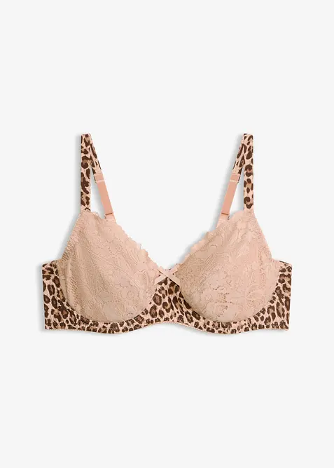 Spile-BH med leopardm&oslash;nster, bonprix