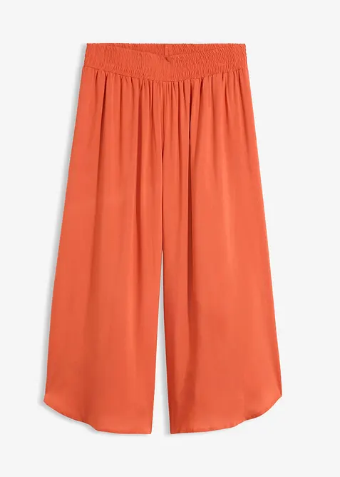 Legglang culotte av myk viskose, bonprix