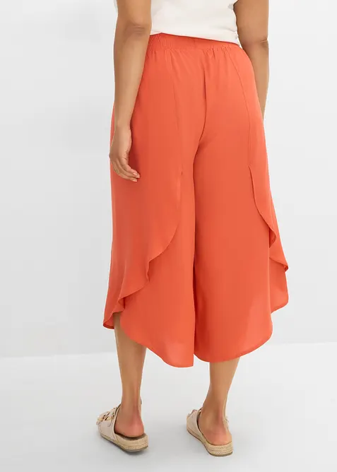 Legglang culotte av myk viskose, bonprix