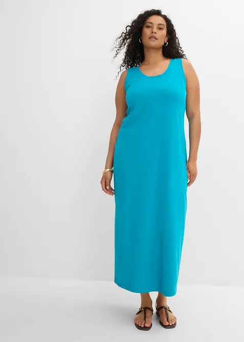 Figurn&aelig;r jerseykjole, bonprix