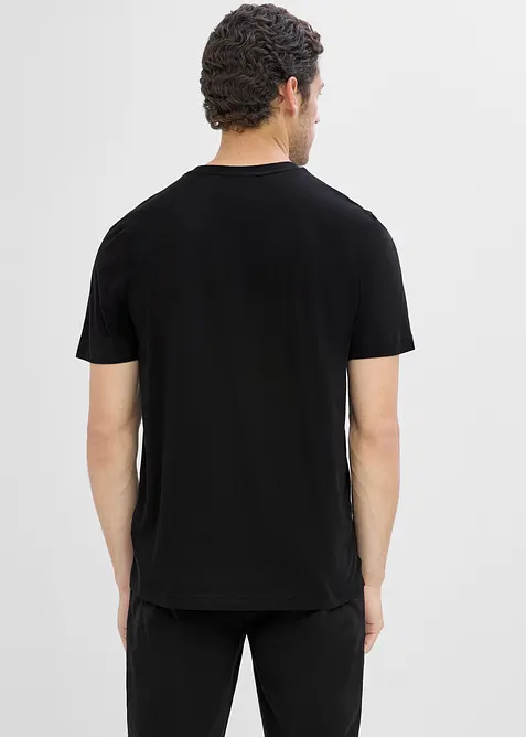 T-skjorte i 100% &oslash;kologisk bomull (2-pack), bonprix