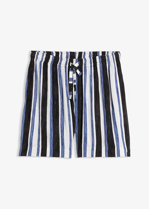 Pull on-shorts i lett viskose, bonprix