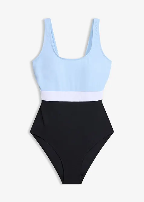 Hurtigt&oslash;rkende badedrakt med colorblocking, bonprix