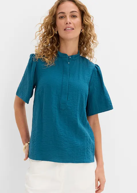 Bluse i viskoseblanding, bonprix