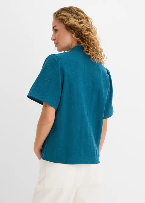 Bluse i viskoseblanding, bonprix
