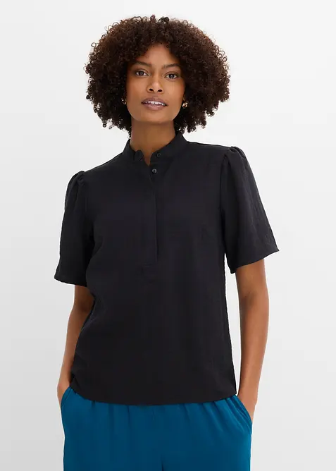 Bluse i viskoseblanding, bonprix