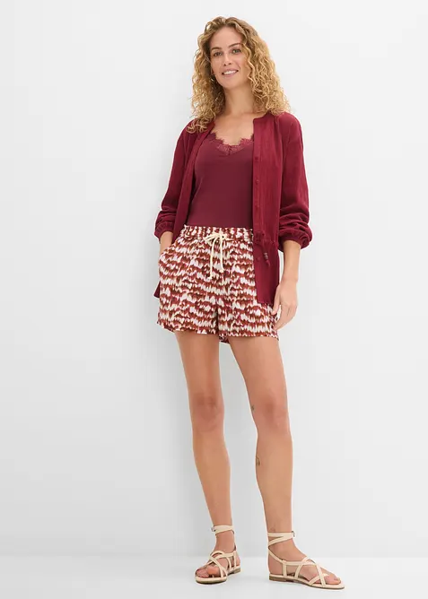 Shorts i 100% &oslash;kologisk bomull, bonprix