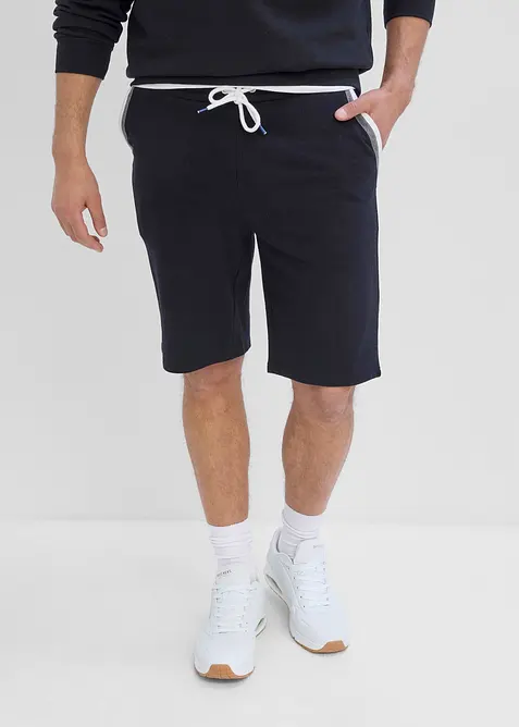 Sweat bermudashorts i 100% bomull, bonprix