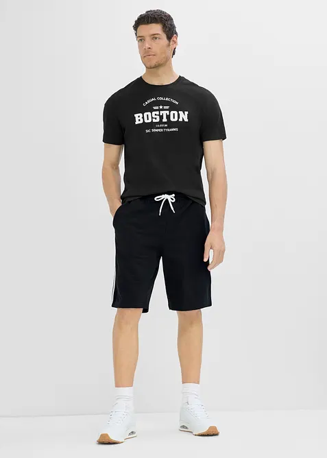 Sweat bermudashorts, Loose fit (2-pack), bonprix