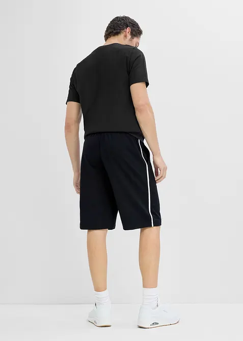 Sweat bermudashorts, Loose fit (2-pack), bonprix