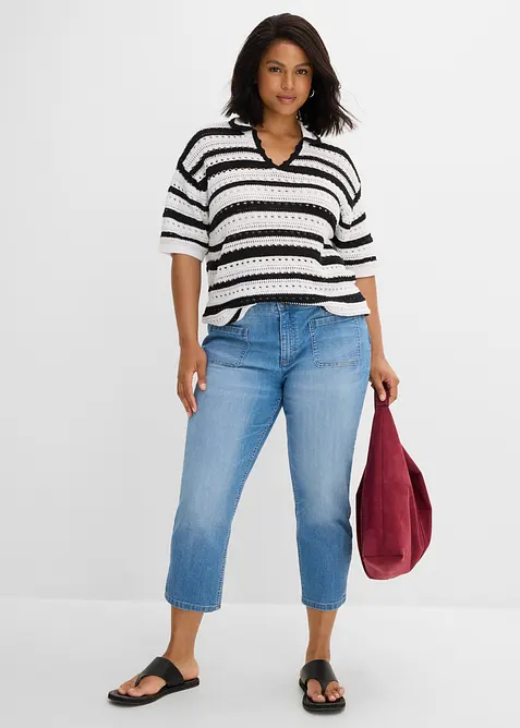 Vid, strikket topp, bonprix