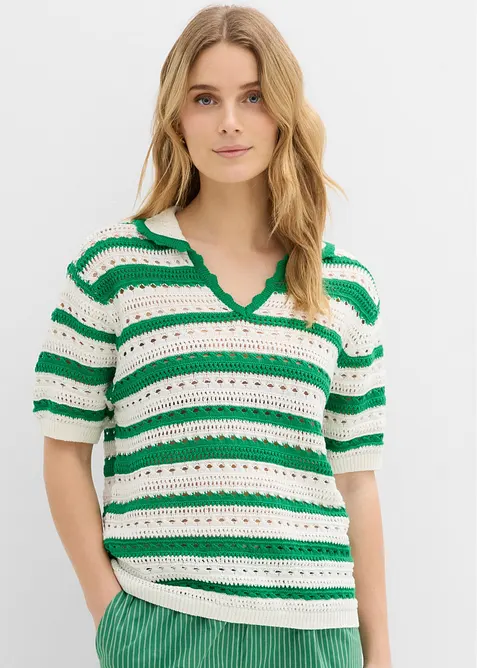 Vid, strikket topp, bonprix