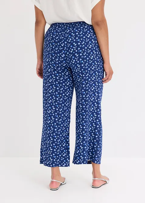 Pull on-bukse i 100% viskose, bonprix