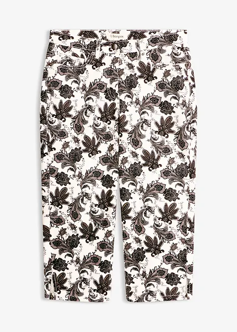 Capribukse i bomullsstretch, bonprix