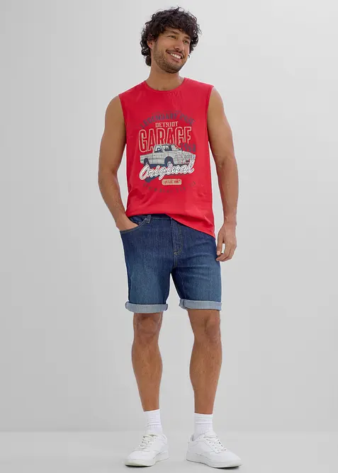 Singlet i 100% &oslash;kologisk bomull (3-pack), bonprix