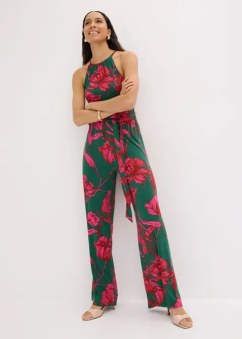 Jersey jumpsuit i myk viskosemiks, bonprix