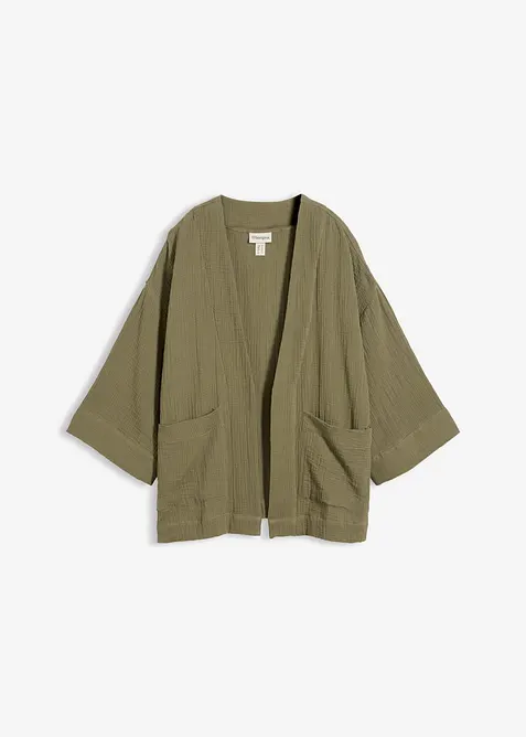 Kimono i lett musselin, bonprix