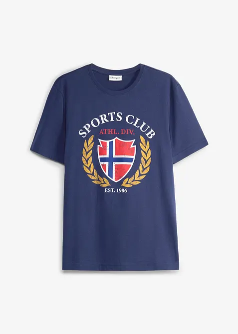 T-skjorte i 100% &oslash;kologisk bomull, bonprix