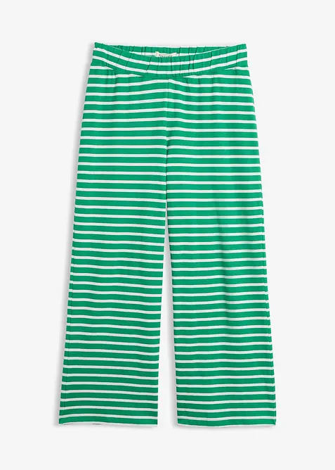 Sweatbukse i strukturert bomull, bonprix