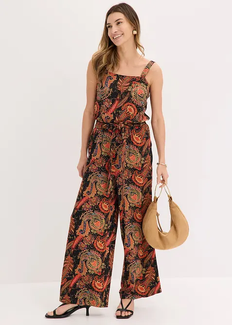 Jersey jumpsuit i myk viskosemiks, bonprix