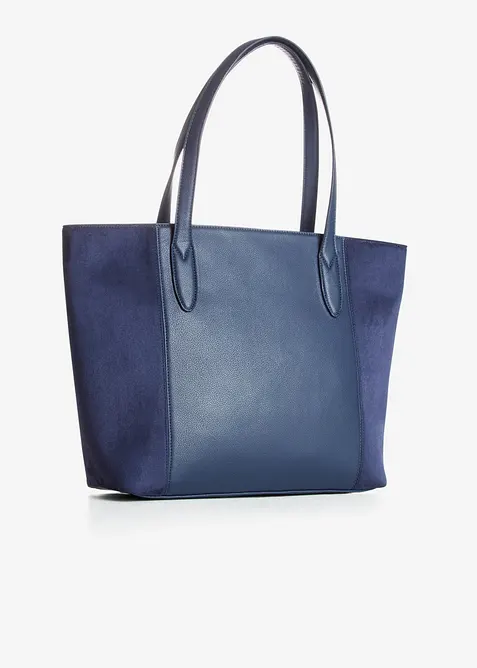 Stor shopper i materialmiks, bonprix