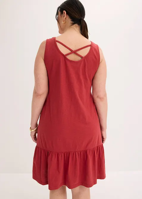 Jerseykjole i 100% bomull, bonprix