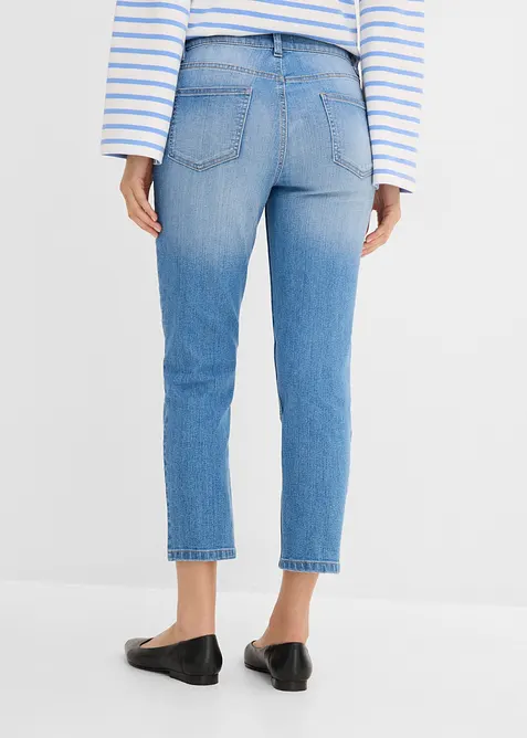 Slim fit-jeans, high waist, cropped, bonprix