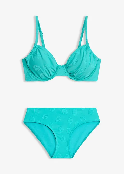 B&oslash;yle-bikini av strukturmateriale (2-delt sett), bonprix