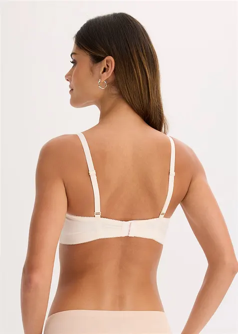 Amme-BH uten b&oslash;yle med blonde (2-pack), bonprix