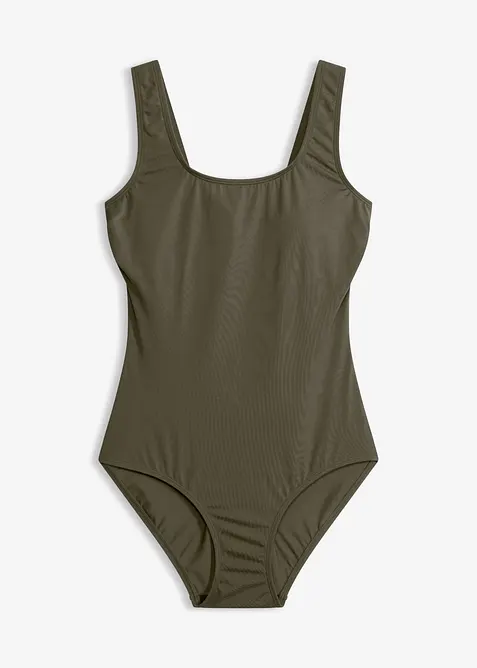 Badedrakt med h&oslash;y rygg, bonprix