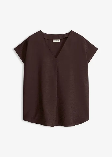 Bluse i viskoseblanding med pent fall, bonprix