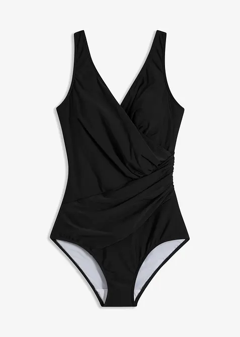 Medium shape badedrakt i omslagsstil, bonprix