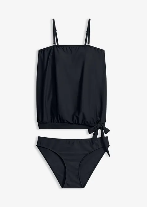 Oversized tankini med avtagbare skulderstropper (2-delt sett), bonprix