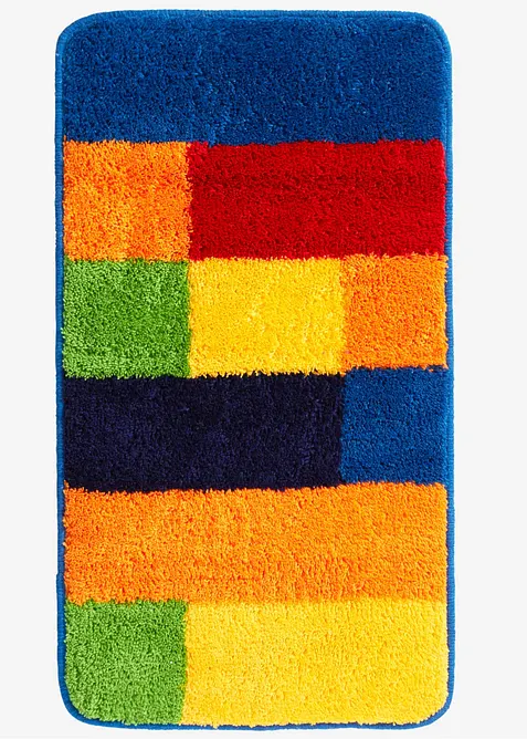 Badematte serie med fargerikt m&oslash;nster, bonprix