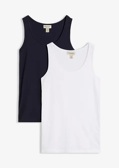 Singlet (2-pack), bonprix
