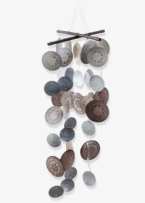 Vindspill med Capiz skjell fra Boltze, Boltze Home Collections