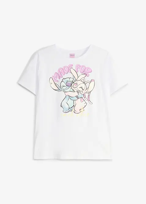 Topp i 100% bomull med Disney Stitch-motiv, Lilo & Stitch